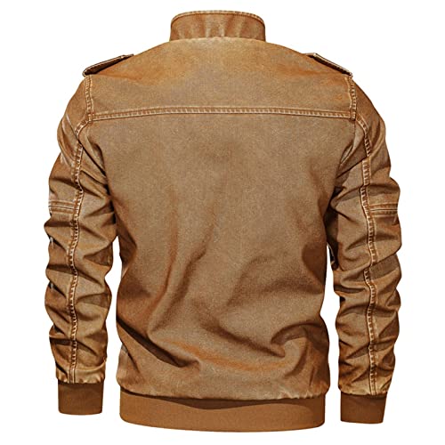 WGUST Men's Jackets Men's Jacket Casual Men's Thermal Jacket Men's Outdoor Jacket Outerwear (Size : XXXL)|B0CB3C49FV