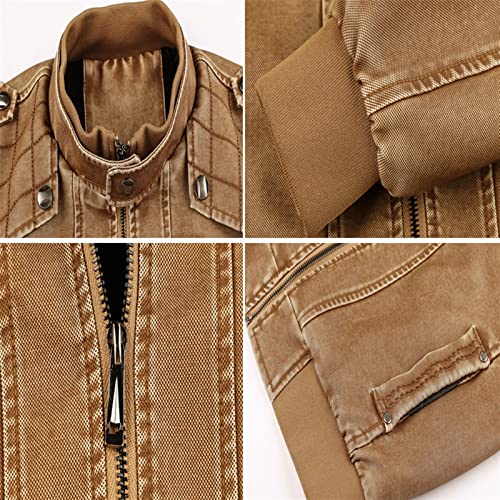 WGUST Men's Jackets Men's Jacket Casual Men's Thermal Jacket Men's Outdoor Jacket Outerwear (Size : XXXL)|B0CB3C49FV